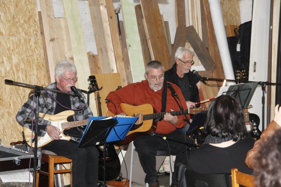 Thomas Bley beim Musizieren