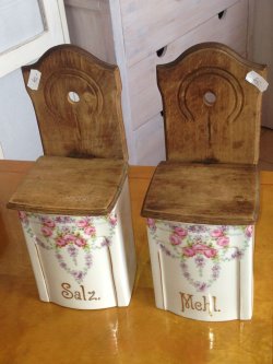 antike Porzellanbehälter 3771