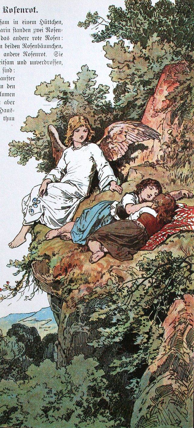 Bild: Wikipedia Bild: Wikipedia Schneeweisschen und Rosenrot