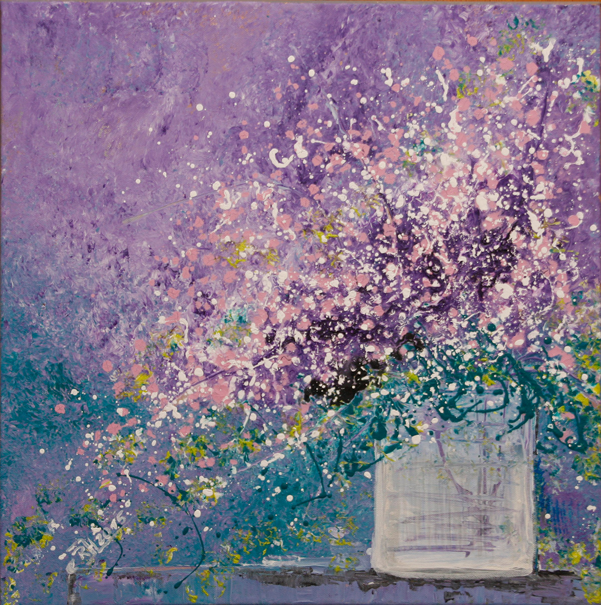 Gemälde Schleierkraut